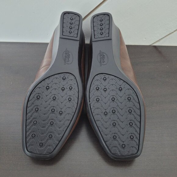 NEW LifeStride Groovy Womens Size 6.5W Wedge Pump Tan  ~ 6PT - Picture 6 of 8